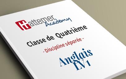 4e - Anglais LV1 -inclus 3 séances visio/ trimestre