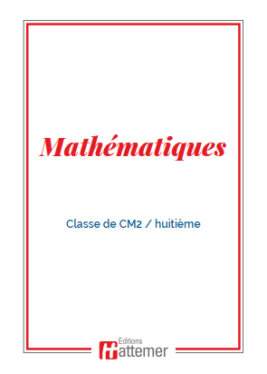 COLLECTION HATTEMER - Livre de calcul de 8ème