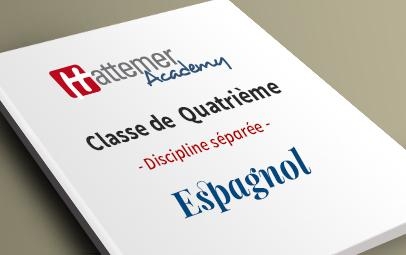 4e - Espagnol LV2  inclus 3 séances de visio / trimestre