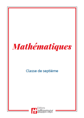 7ÈME - COLLECTION HATTEMER - Livre de calcul de 7ème