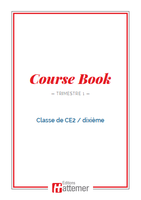 Anglais Course Book 10e - Trimestre 1