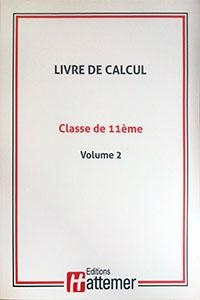 COLLECTION HATTEMER - Calcul de 11e - Volume 2