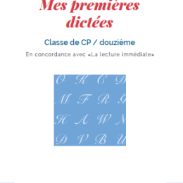 12e - COLLECTION HATTEMER - Mes premières dictées