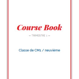 Anglais Course Book 9e - Trimestre 1