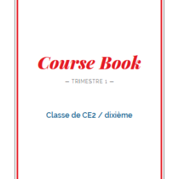 Anglais Course Book 10e - Trimestre 1