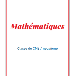 COLLECTION HATTEMER - Livre de calcul de 9ème