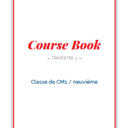 Anglais Course Book 9e - Trimestre 3