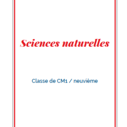 COLLECTION HATTEMER - Sciences naturelles de 9ème