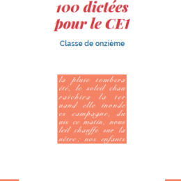 11e - COLLECTION HATTEMER - 100 dictées pour la onzième éd. 2004